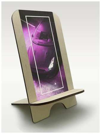 Бруталити Подставка, держатель для телефона из дерева c рисунком, принтом УФ Игры Need For Speed ( PS, Xbox, PC, Switch) - 2471
