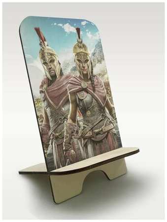 Бруталити Подставка для телефона c рисунком УФ игры Assassin's Creed Одиссея (кредо ассасина) - 210