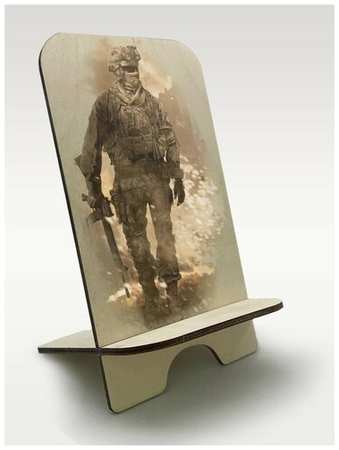 Бруталити Подставка для телефона c рисунком УФ игры Call Of Duty 4 Modern Warfare (Зов долга Современная война, шутер) - 452