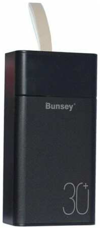 Внешний аккумулятор BUNSEY BY-40 30000mAh, черный 19846797619462