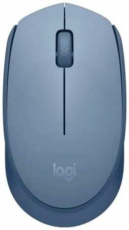 Офисная мышь беспроводная Logitech M172, синий 19846799249191