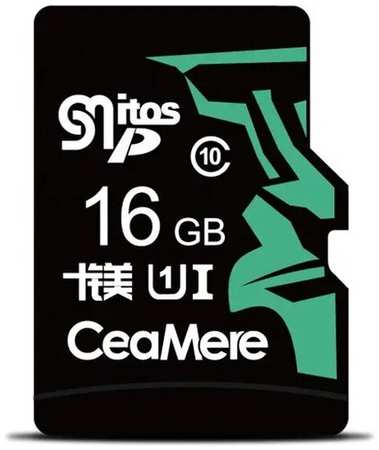 Карта памяти microSDHC CeaMere на 16Gb с адаптером переходником SD 19846816240082