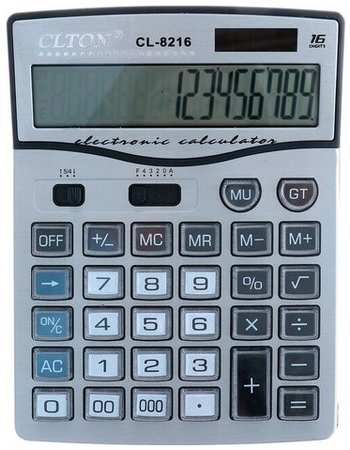 Калькулятор настольный, 16-разрядный, SDC-8216, двойное питание 19846825018969
