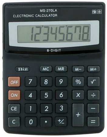 Калькулятор настольный, 8 - разрядный, MS - 270LA, двойное питание 19846825021616