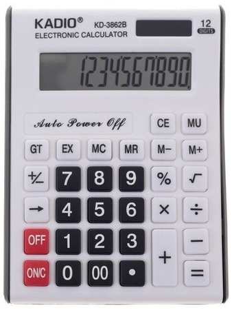 Калькулятор настольный, 12-разрядный, 3862B, двойное питание./В упаковке шт: 1 19846825029795