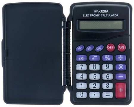 Калькулятор карманный, 8-разрядный, KK-328, с мелодией 19846825056071