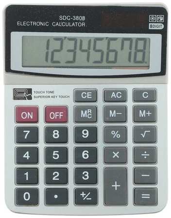 Калькулятор настольный, 8 - разрядный, SDC - 3808 19846825919399