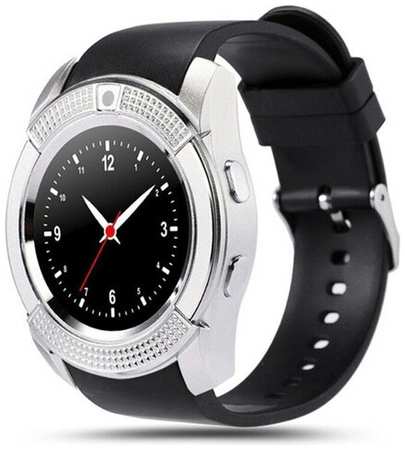 Aspect Смарт часы Smart Watch V8 серебристые