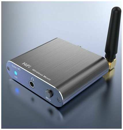 MRM Беспроводной Bluetooth 5.2 ресивер D300 HiFi Стерео аудио адаптер: коаксиальный, 3,5, Toslink, Бдютуз 5.2 receiver