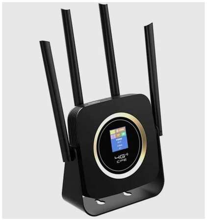 Wi-Fi роутер 4G CPE903B C дисплеем И встроенный аккумулятор 3000 мАч +СИМ карта В подарок