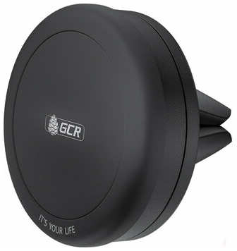 Автомобильный магнитный держатель для телефона GCR в машину на воздуховод, черная подставка, зарядка для телефона