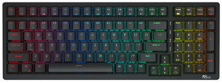 Клавиатура Royal Kludge Беспроводная клавиатура Royal Kludge RK98 (USB/2.4 GHz/Bluetoth, RGB, Hot Swap, switch)