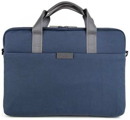 Чехол-сумка Uniq Stockholm Nylon Messenger bag для ноутбуков 16″, цвет Черный (Black) (STOCKHOLM(16)-MNBLACK) 19846843497021