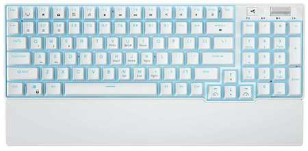 Клавиатура Royal Kludge RK96 White (USB/2.4 GHz/Bluetooth, RGB, Hot Swap, Red switch) 19846849044728