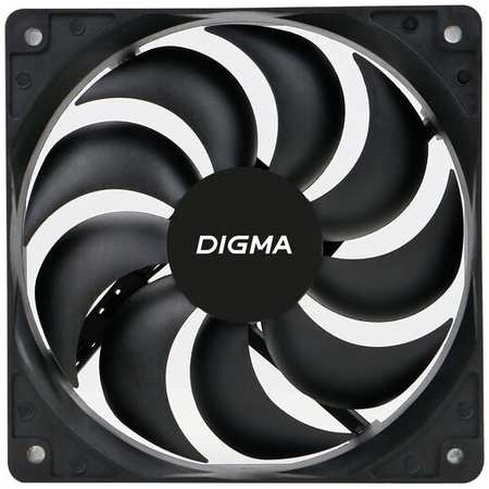 Вентилятор Digma DFAN-120-9 120x120x25 3-pin 4-pin (Molex)23dB 120gr Ret 19846850074535
