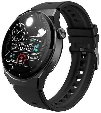 Смарт часы Smart Watch GT X3 PRO MAX 46 MM с металлическим блочным ремешком в подарок Черные / умные часы / смарт часы мужские / Умные часы женские 19846859518350