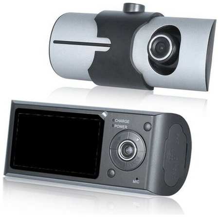 Видеорегистратор 2 камеры с GPS, HD 1280×480P, TFT 2.7, обзор 132° 19846862457542