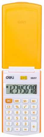 Калькулятор карманный Deli E39217OR 8-разр