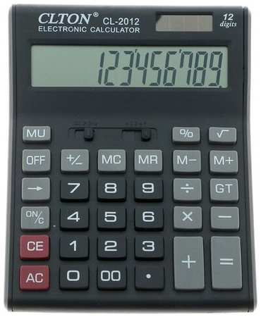 Калькулятор настольный 12-разрядный CL-2012 двойное питание 651476 19846879016620