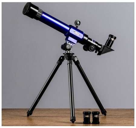 ProMarket Телескоп настольный х20х30х40, синий (1 шт.) 19846886557029