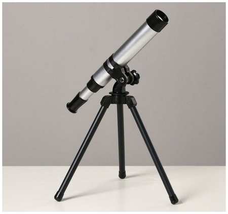 Телескоп настольный 30 кратного увеличения, серый 19846888549017