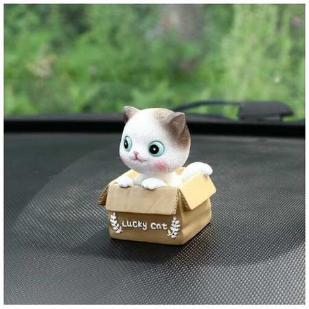 Nemarket Счастливый кот на панель авто, качающий головой, СП23