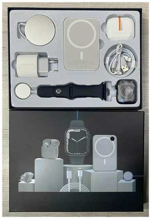 Applll Эксклюзивный современный набор 6 в 1 с умными часами Smart Watch 19846894342747