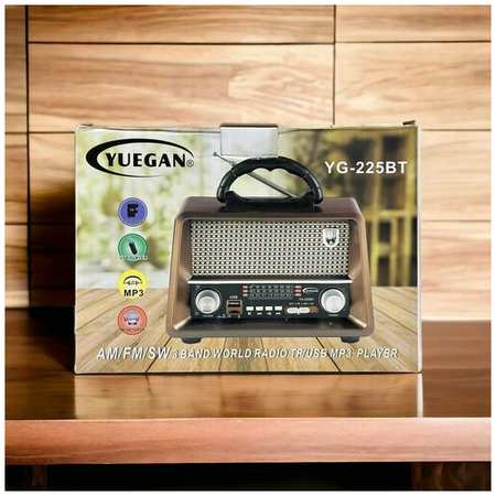 YUEGAN Радио/ Ретроколонка беспроводная переносная портативная / Bluetooth колонка в ретро стиле/Радиоприемник 19846899742057