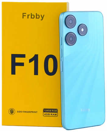 Смартфон Frbby F10 4/128 ГБ Global, Dual nano SIM, голубой 19846900107376