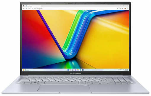 Ноутбук ASUS Vivobook 16X K3605ZF-MB244, 16″ (1920x1200) IPS/Intel Core i5-12500H/16ГБ DDR4/512ГБ SSD/GeForce RTX 2050 4ГБ/Без ОС, серебристый (90NB11E2-M009U0) 19846908390280