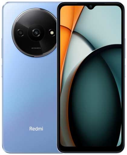 Смартфон Xiaomi Redmi A3 4/128 ГБ RU, Dual nano SIM, lake blue 19846910494596