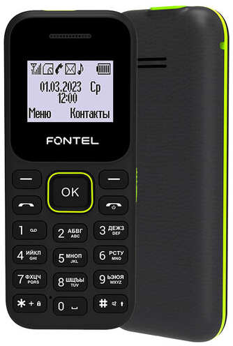 Телефон Fontel FP100, 2 SIM