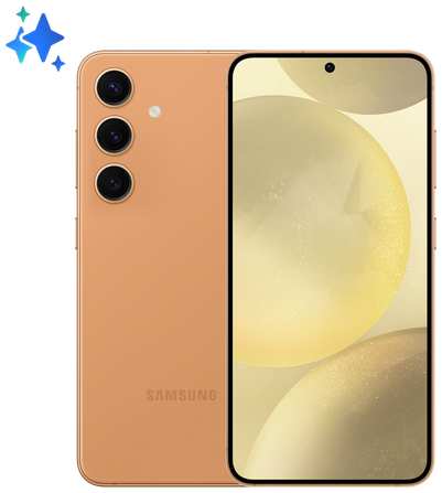 Смартфон Samsung Galaxy S24 8/128 ГБ, Dual: nano SIM + eSIM, sandstone orange 19846927703576