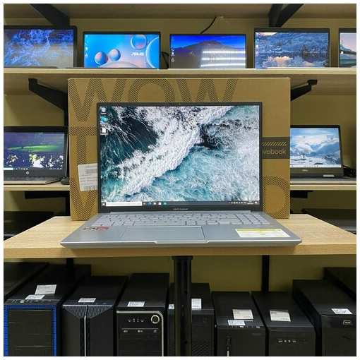 Ноутбук Asus VivoBook 16X M1603QA-MB253 AMD Ryzen 7 5800HS x8/16 2.8-4.4GHz/DDR4 16Gb/SSD 512Gb/AMD Radeon Graphics SMA/16.0″@1920*1200 Windows 10