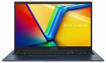 Ноутбук ASUS Vivobook 17X X1704ZA-AU342 IPS FHD (1920x1080) 90NB10F2-M00DE0 Синий 17.3″ Intel Core i7-1255U, 16ГБ DDR4, 512ГБ SSD, Iris Xe Graphics, Без ОС 19846934496356
