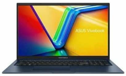 Ноутбук Asus VivoBook 17 X1704ZA-AU164 90NB10F2-M006M0 Intel Core i7 1255U, 1.7 GHz - 4.7 GHz, 16384 Mb, 17.3″ Full HD 1920x1080, 1000 Gb SSD, DVD нет, Intel Iris Xe Graphics, DOS, 2.1 кг, 90NB10F2-M006M0