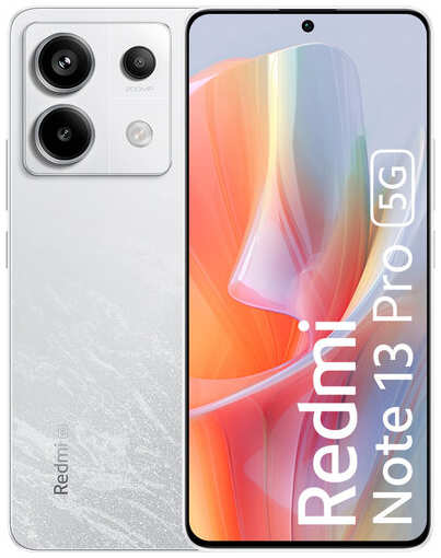 Смартфон Xiaomi Redmi Note 13 Pro 5G 8/256 ГБ Global, Dual: nano SIM + eSIM, Arctic White 19846966285623