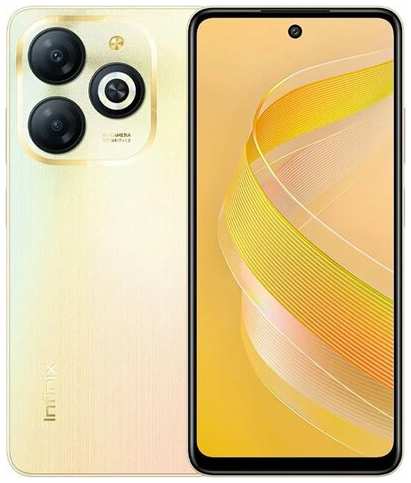 Смартфон Infinix Smart 8 Plus 4/64 ГБ Global, Dual nano SIM, блестящее золото 19846968217375