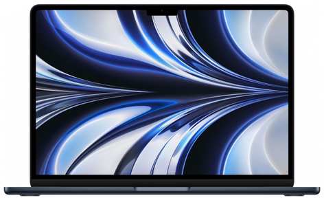 Ноутбук 13.6' Apple MacBook Air (2022) M2 8C CPU, 8C GPU, 8GB, 256GB, Midnight, русская клавиатура (гравировка) 19846976268650