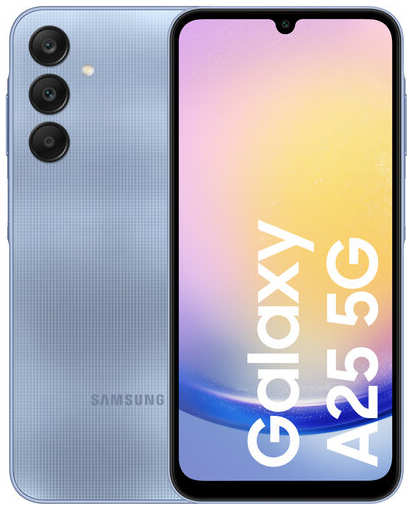Смартфон Samsung Galaxy A25 5G 8/128 ГБ, Dual nano SIM, синий 19846982320788