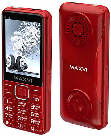 MAXVI P110, 2 SIM, красный 19846988339864