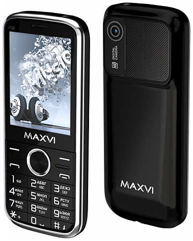 MAXVI P30, 2 SIM, черный 19846988356459