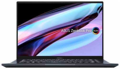 16″ Ноутбук ASUS Zenbook Pro 16X OLED UX7602ZM-ME147X 3840x2400, Intel Core i7-12700H 2.3 ГГц, RAM 16 ГБ, LPDDR5, SSD 1 ТБ, NVIDIA GeForce RTX 3060, Windows 11 Pro, Tech Black 19846988393542