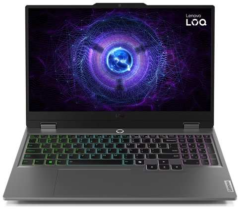 15.6″ Игровой ноутбук Lenovo LOQ Gen 9, 100% sRGB, 144Hz, Intel Core i5-12450HX (4.4 ГГц), RAM 32 ГБ LPDDR5, SSD 1 ТБ, NVIDIA GeForce RTX 4050 (6 Гб), Windows 11 Pro + Office 2021 Pro Plus, Русская раскладка