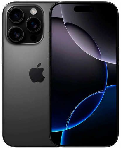 Смартфон Apple iPhone 16 Pro 128 ГБ, Dual: nano SIM + eSIM, Black (Чёрный титан) 19847005640642