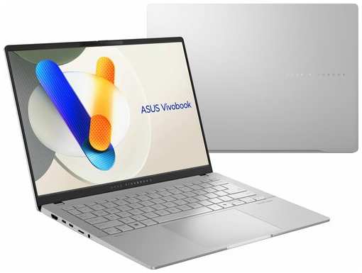 Ноутбук Asus VivoBook M5406WA-PP086W, 14″, OLED, AMD Ryzen AI 9 HX 370, LPDDR5x 32ГБ, SSD 1024ГБ, AMD Radeon 890M, (90nb14p1-m004n0)