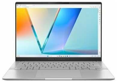 Ноутбук ASUS Vivobook S 14 OLED M5406WA-PP086W 14″ (2880x1800) AMD Ryzen AI 9 HX 370 32GB LPDDR5x 1TB SSD Radeon 890M Win 11, (90NB14P1-M004N0)