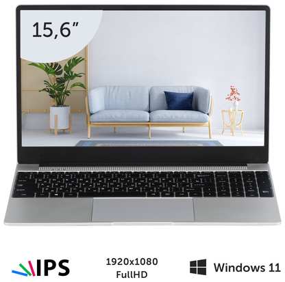 Ноутбук Azerty RB-1551 (15.6″ IPS 1920x1080, Intel N5095 4x2.0 ГГц, 16 Гб DDR4, 256 Гб SSD)