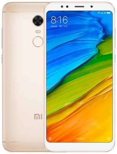 Смартфон Xiaomi Redmi 5 Plus 4/64 ГБ Global, Dual nano SIM, золотистый 19847022594123