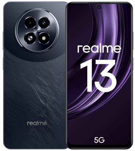 Смартфон realme 13 5G 12/512 ГБ RU, Dual nano SIM, dark